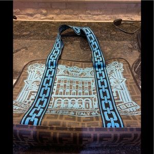Authentic limited edition Fendi FF tote